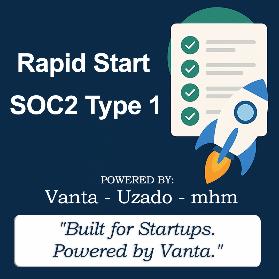 RapidStart_1080x1080_Built for Startups. Powered by Vanta